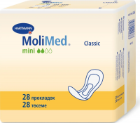 Прокладки урологические для женщин Molimed Classic Мini 28 шт/уп. купить в Ельце